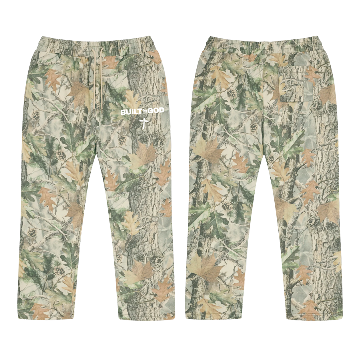 BUILTBYGOD Sweatpants - Camo