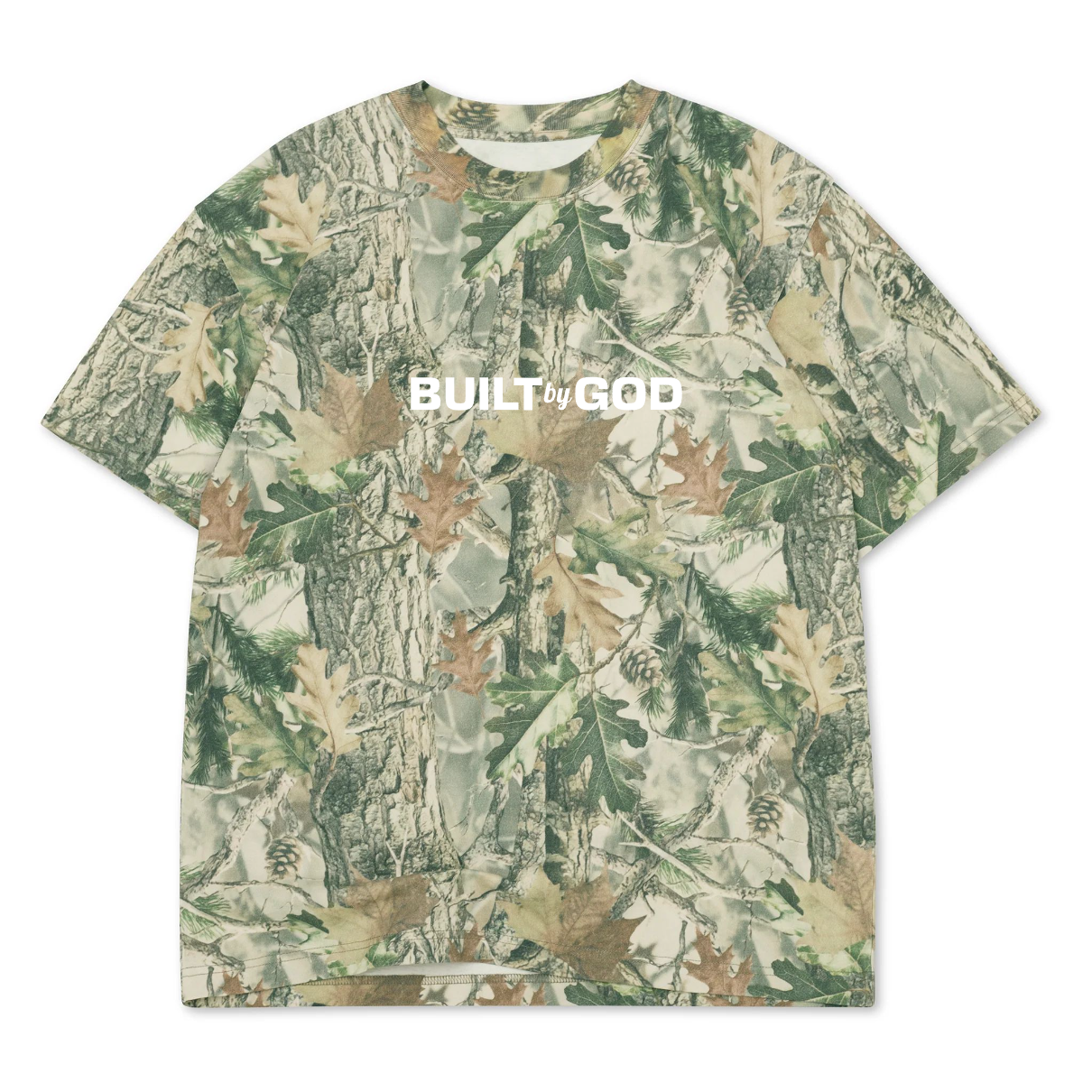 BUILT TO SERVE Oversized Tee - Camo