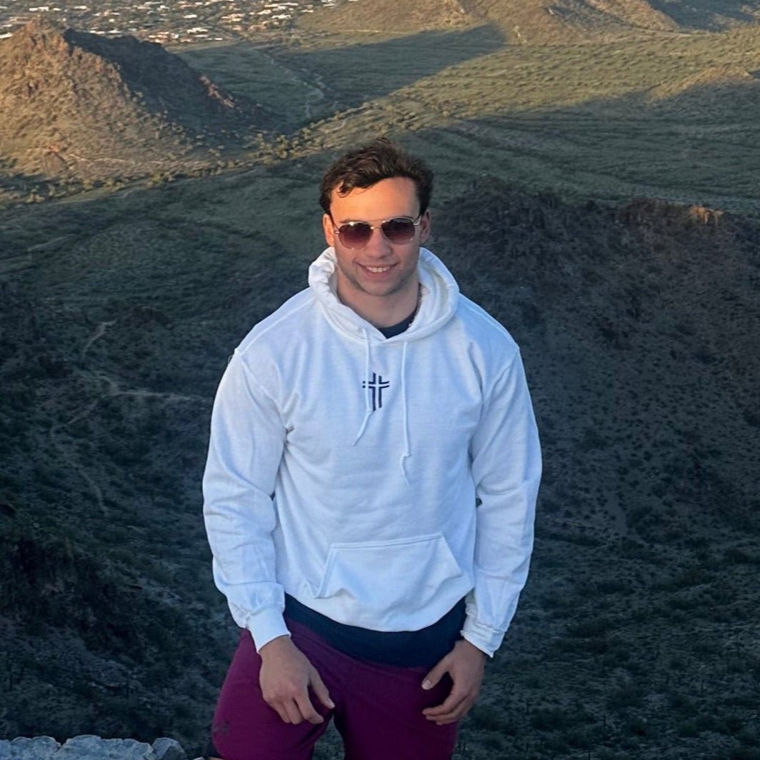 DO ALL FOR THE GLORY OF GOD Hoodie - White