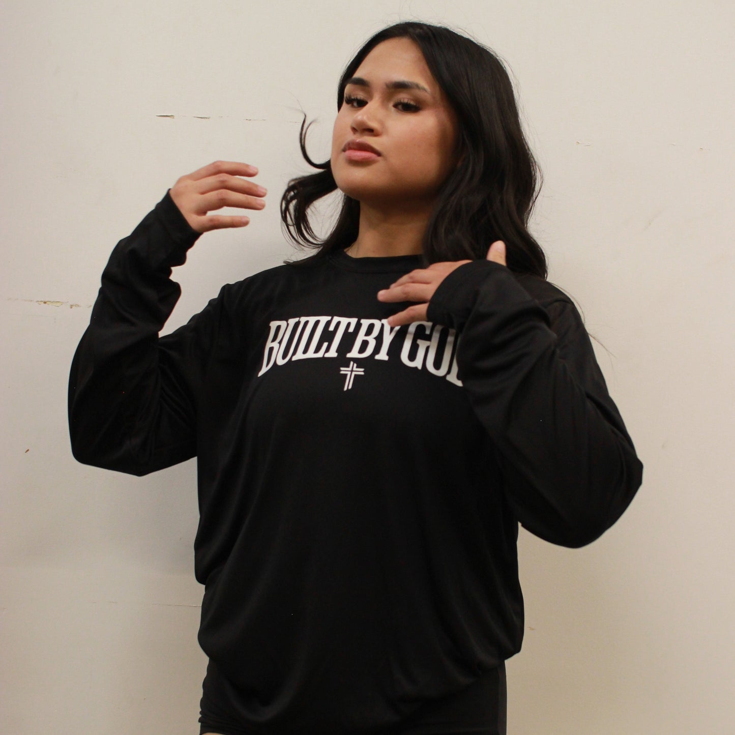 BUILTBYGOD Long Sleeve - Black