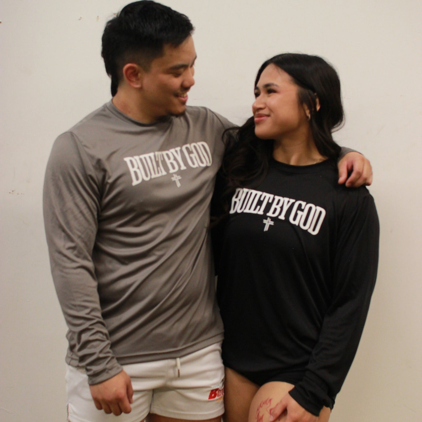 BUILTBYGOD Long Sleeve - Grey