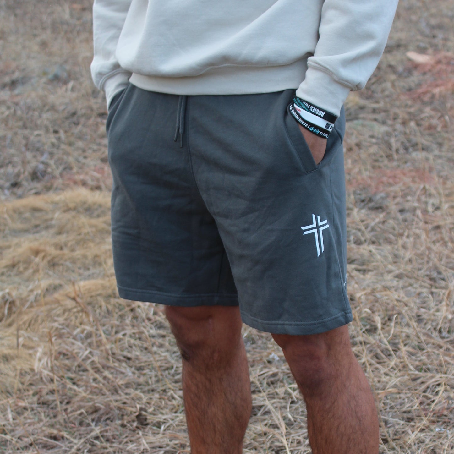 BUILTBYGOD Shorts - Stone
