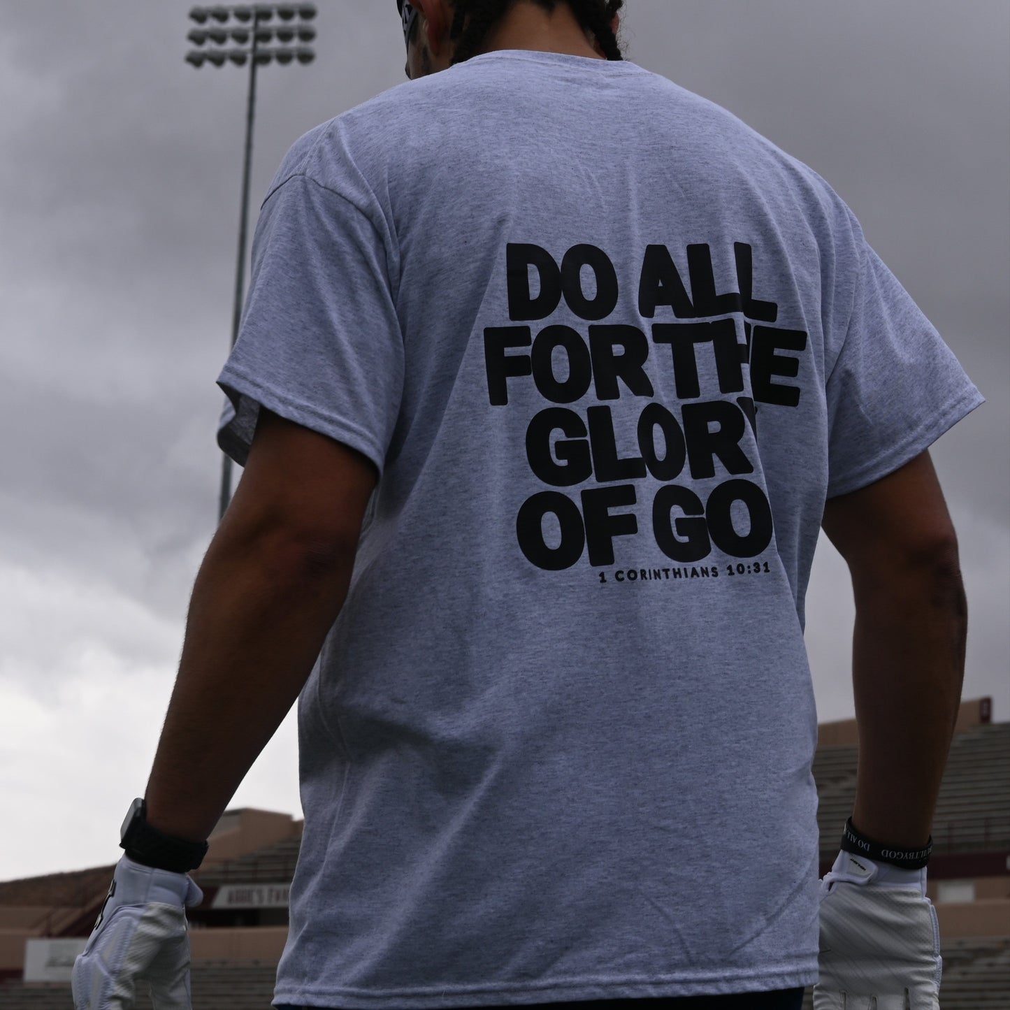 GLORY OF GOD Tee - Ash