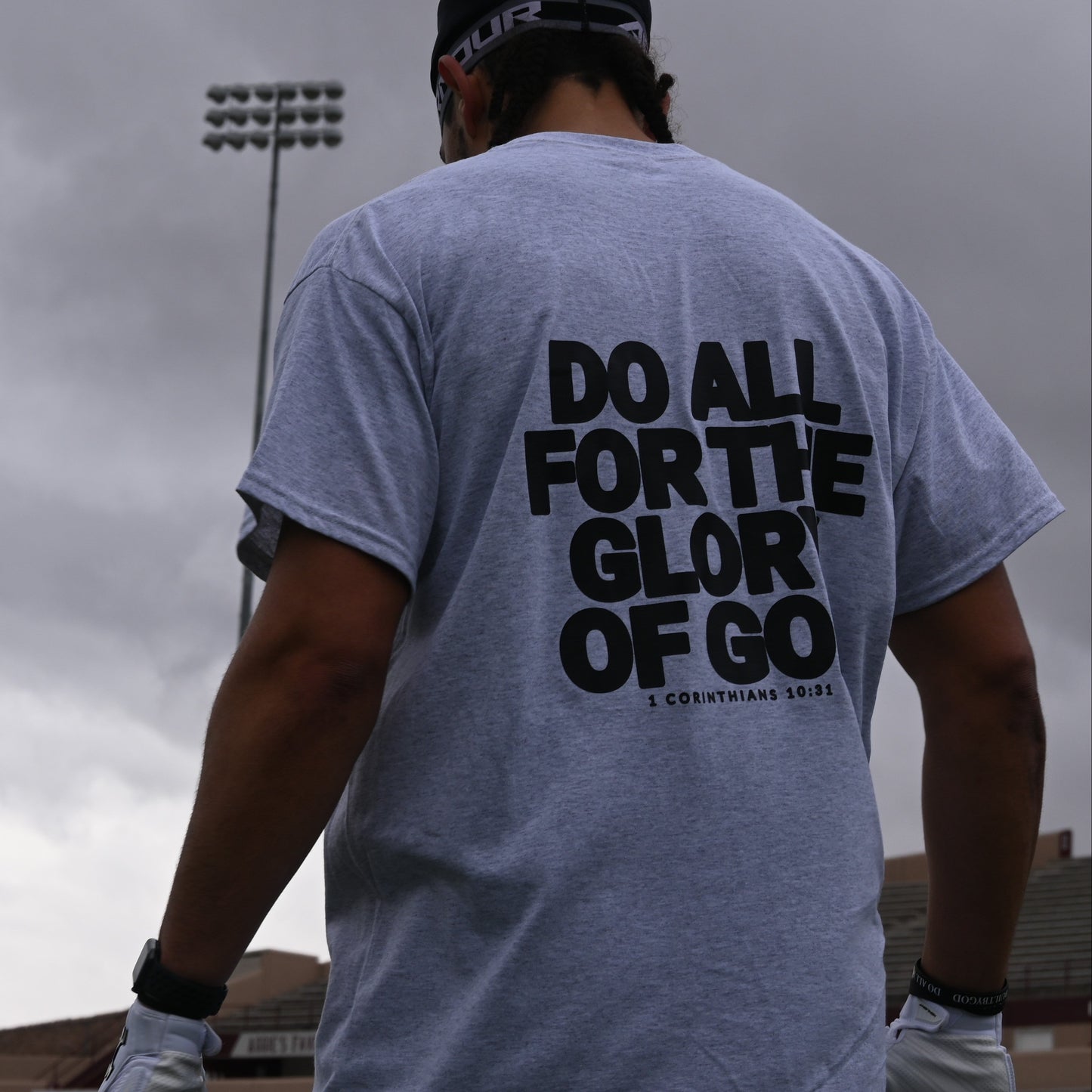 GLORY OF GOD Tee - Ash