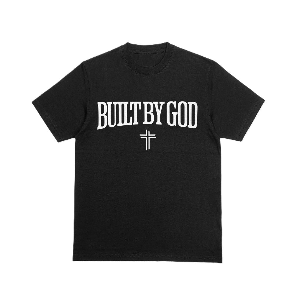 BUILTBYGOD Tee - Black