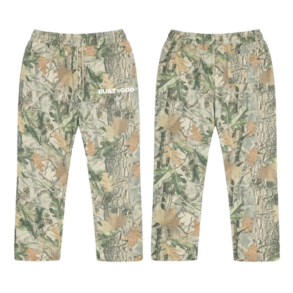 BUILTBYGOD Sweatpants - Camo