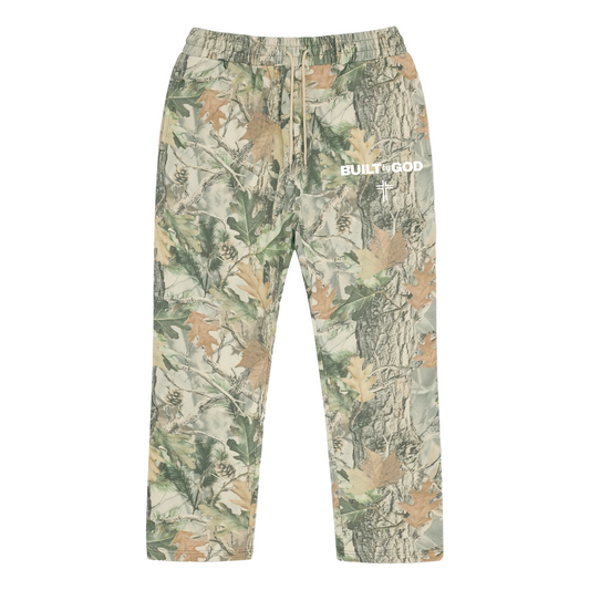 BUILTBYGOD Sweatpants - Camo
