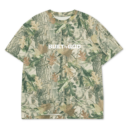 BUILT TO SERVE Oversized Tee - Camo