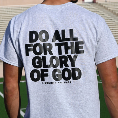GLORY OF GOD Tee - Ash