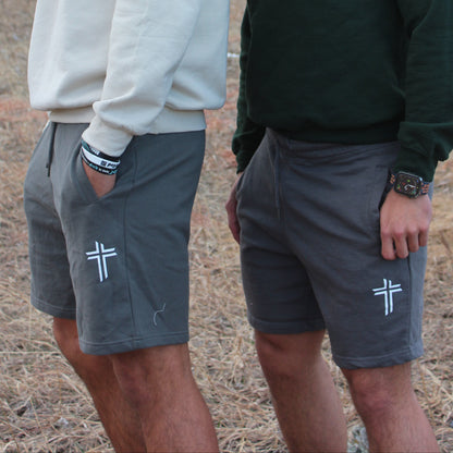 BUILTBYGOD Shorts - Stone