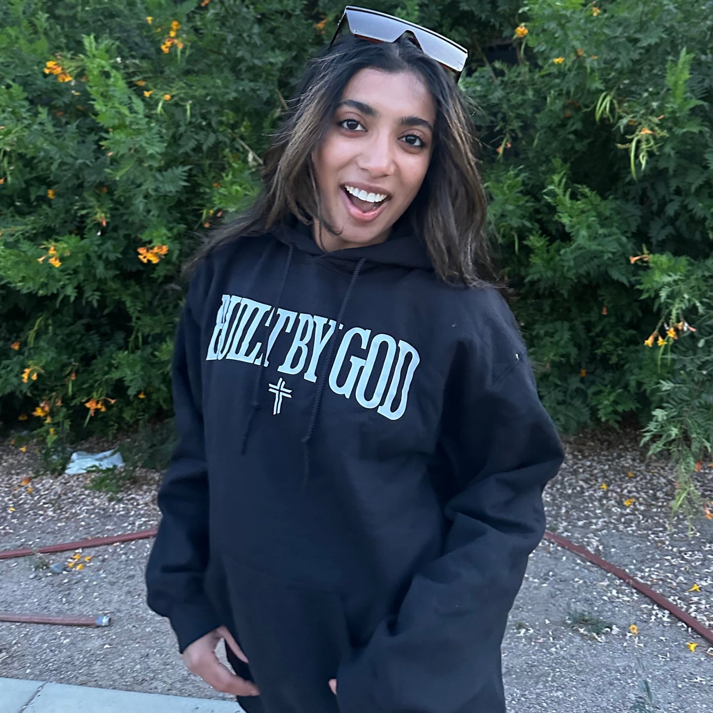 BUILTBYGOD Hoodie - Black