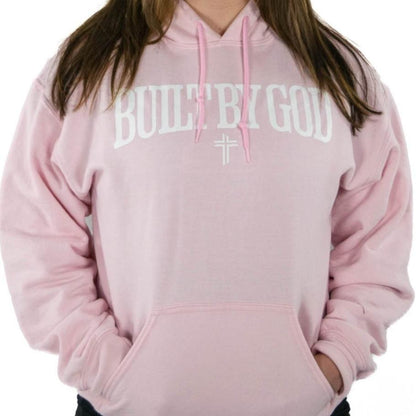 BUILTBYGOD Hoodie - Pink