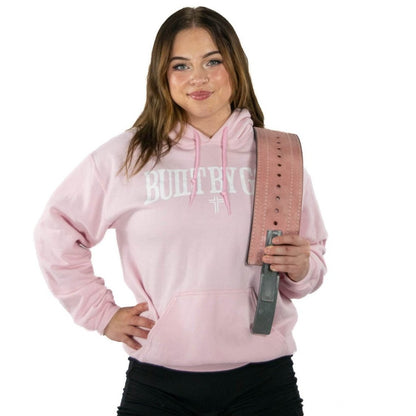 BUILTBYGOD Hoodie - Pink