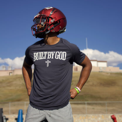 BUILTBYGOD Performance Shirt - Dark Grey