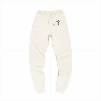 BUILTBYGOD Sweatpants - Off White