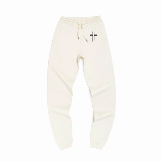 BUILTBYGOD Sweatpants - Off White